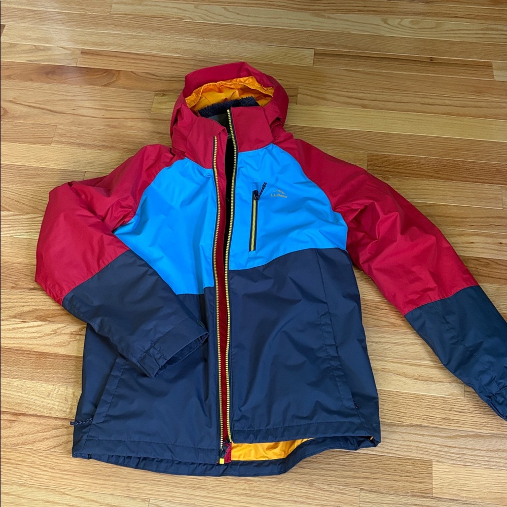 L.L. Bean Boys Ski, Fleece Lined Jacket